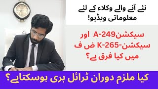 Section 249-A and Section 265-K Difference ? Accuse can Acquite During Trial ? screenshot 5