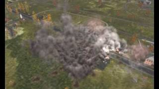 Arma 2 Artillery test on Chernogorsk gas station.