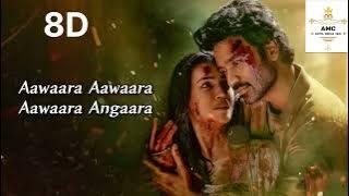 Aawaara Angaara 8D sound LYRICS)- Tere Ishk Mein  Dhanush, Kriti AR Rahman |Faheem Abdullah Irshad K