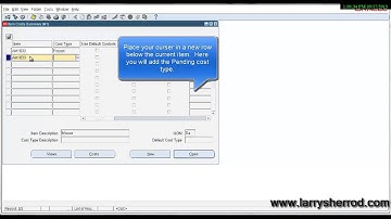 CST Updating an Item