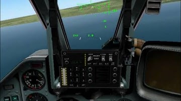 Lock On Su-25T Hardcore Landing!