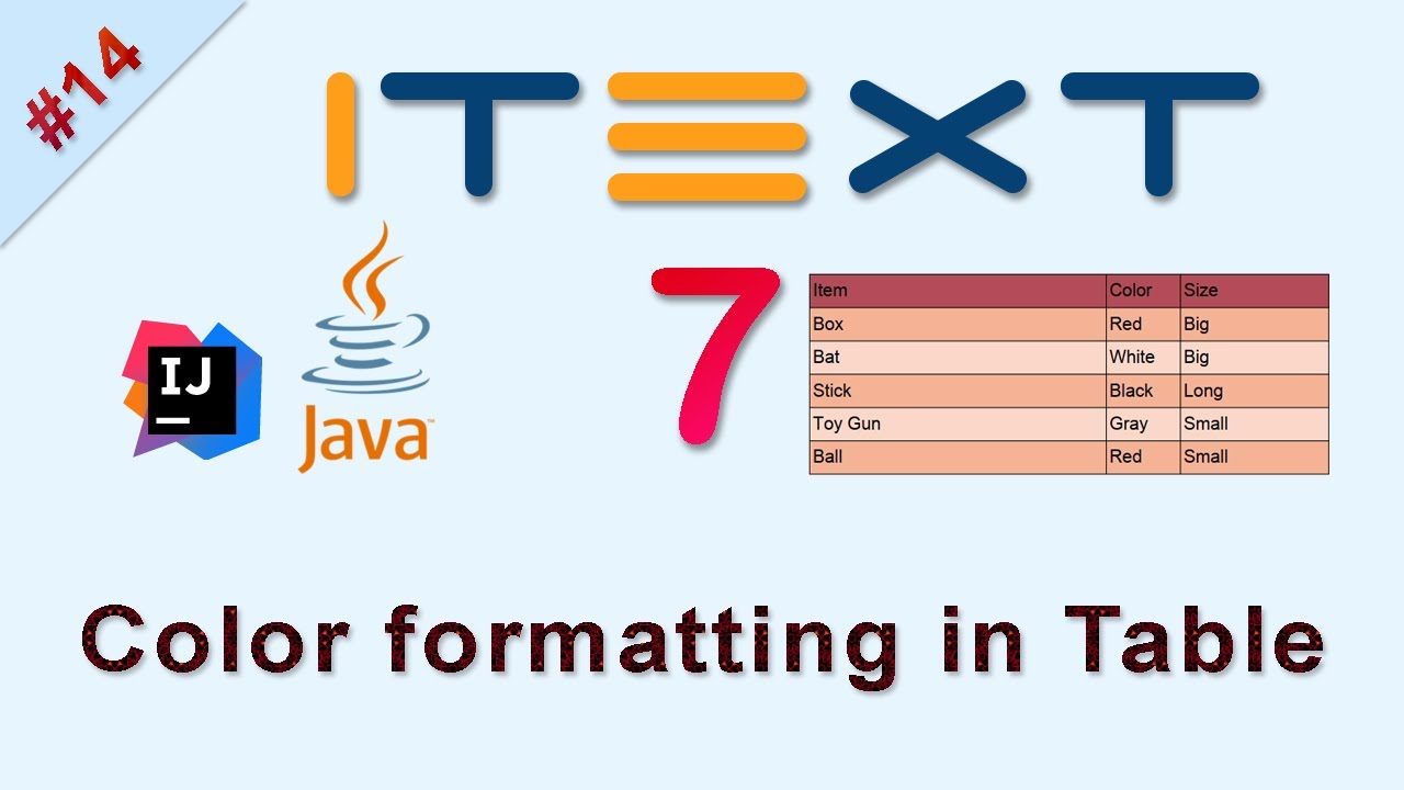 Tô màu nền iText 7 table cell background color dễ dàng với hướng dẫn chi tiết