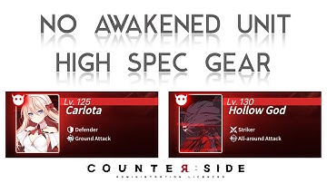 Episode 8 Hard Mode (AUTO): 8-1 and 8-2 (Gold Medal) | Counter:Side PvE