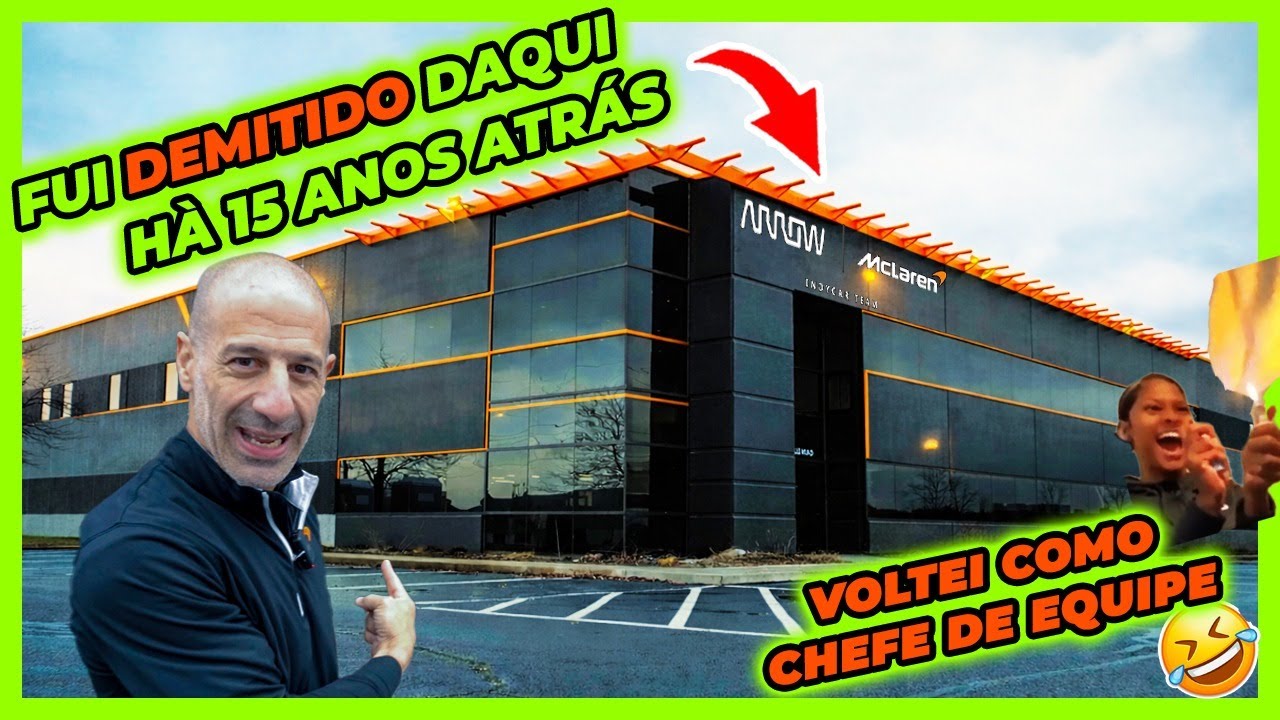A NOVA sede da equipe Arrow McLaren em obras!