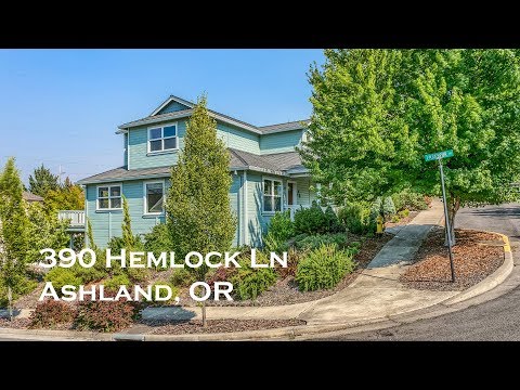 390 Hemlock Ln, Ashland, OR home video tour