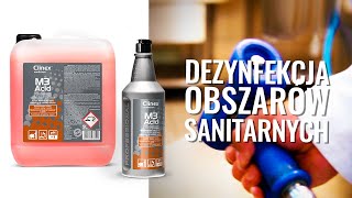 Clinex M3 Acid Profesjonalny Kwasowy Preparat Do Mycia Posadzek I Pomieszczeń Sanitarnych