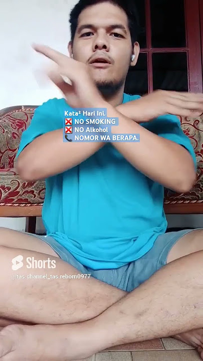 Kata² Hari Ini.❎ NO SMOKING ❎ NO ALKOHOL 📞 NOMOR WAMU BERAPA.#challenge #itsmeissie #hiburan #funny