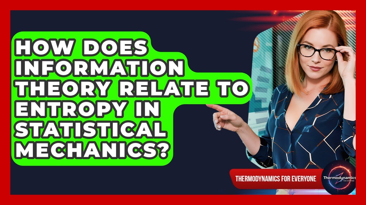 How Does Information Theory Relate To Entropy In Statistical Mechanics?
