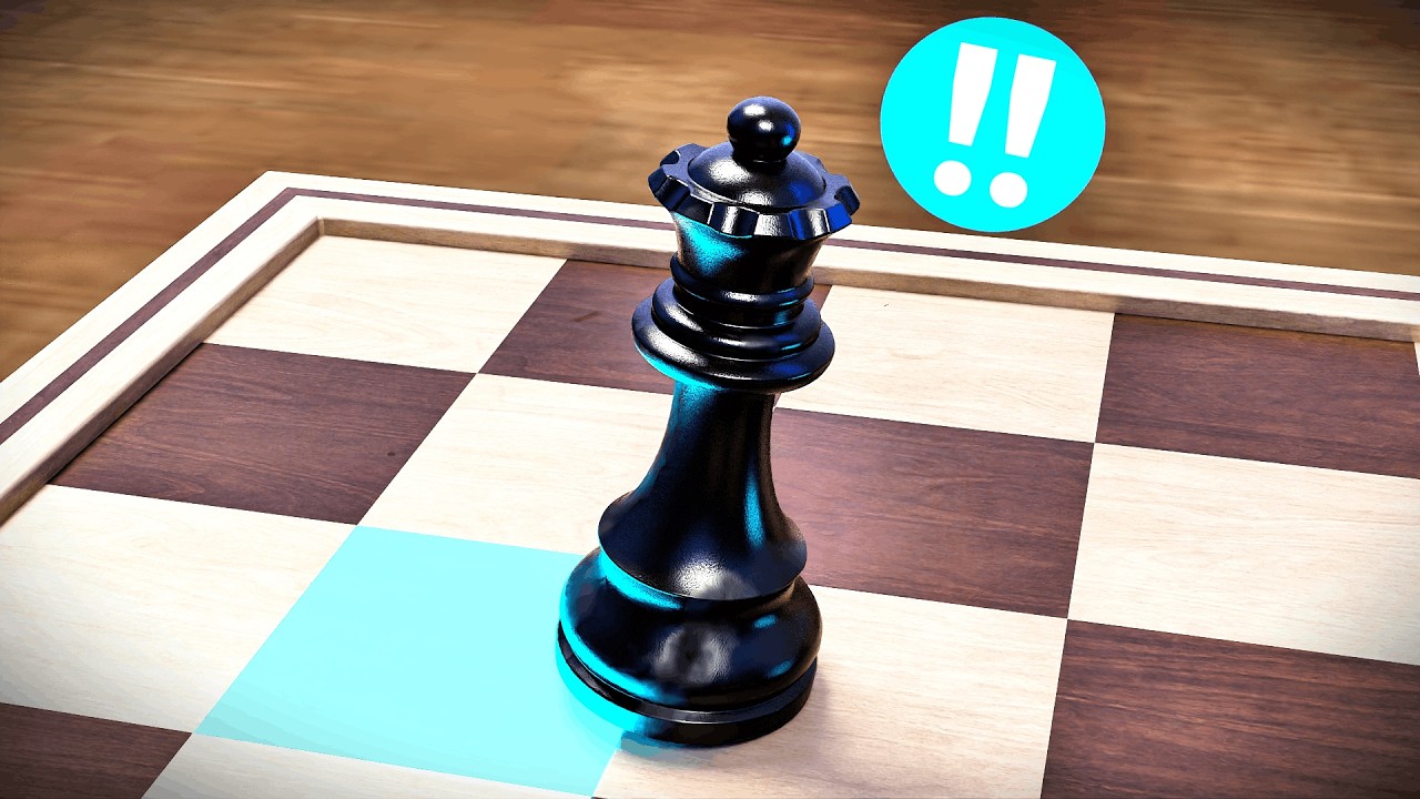 The Most Beautiful Queen Sacrifice Ever Played (3D)