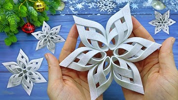❄️ DIY SnowFlake ❄️ Christmas Decorations