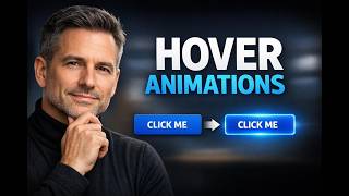 Add Button Hover Animations: 21 Effects, No CSS Needed