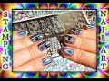 Голографический Стемпинг / Магическая Роза / Holochrome MAGIC Rose Stamping Nail Art.