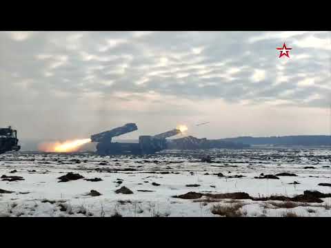 Units of the EMD defeated an "enemy" landing force with artillery and aviation