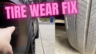 Fixed My Tesla Uneven Tire Wear - Secret-EV