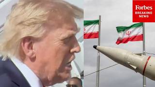 Trump Asked If The Shift Toward 'Economic Warfare' Means U.S. Military Options In Iran Are 'Limited'
