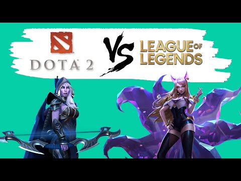 Почему Дота никогда не станет конкурентом LoL | League of legends VS Dota 2