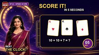 Can You Score This Rummy Hand in 5 Seconds