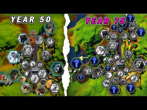 I Spent 75 Years Making ANOTHER Randomly Generated Zoo | Planet Zoo | Year 51-75