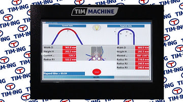 Bending machine with 3D cameras - TIM-MACHINE CNC 3D 3 in 1 - Monitor