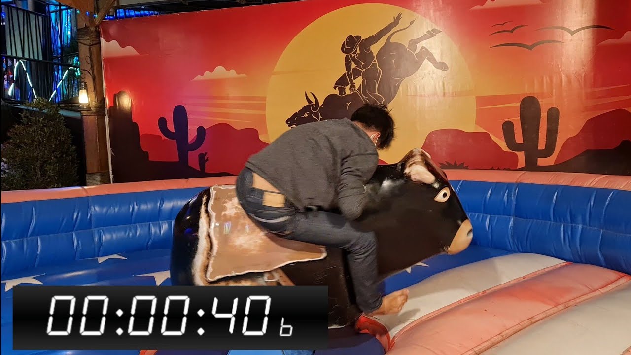 Berapa Lama Kalian Bisa Bertahan Di Wahana Rodeo Ini?? Komen Yah | Batu ...