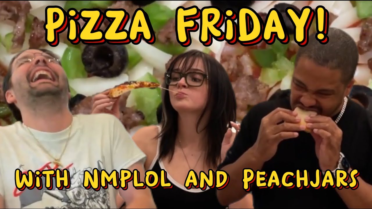 Pizza Friday with Nmplol and PeachJars #otk #twitch #funny