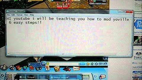 yoville how to mod by llBMll (luke)