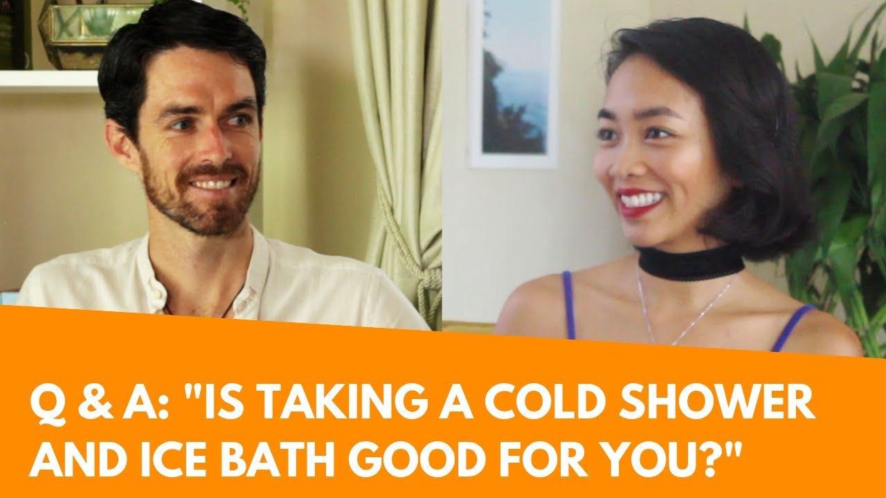 "Is Taking a Cold Shower & Ice Bath Good for You?" and Other Lifestyle