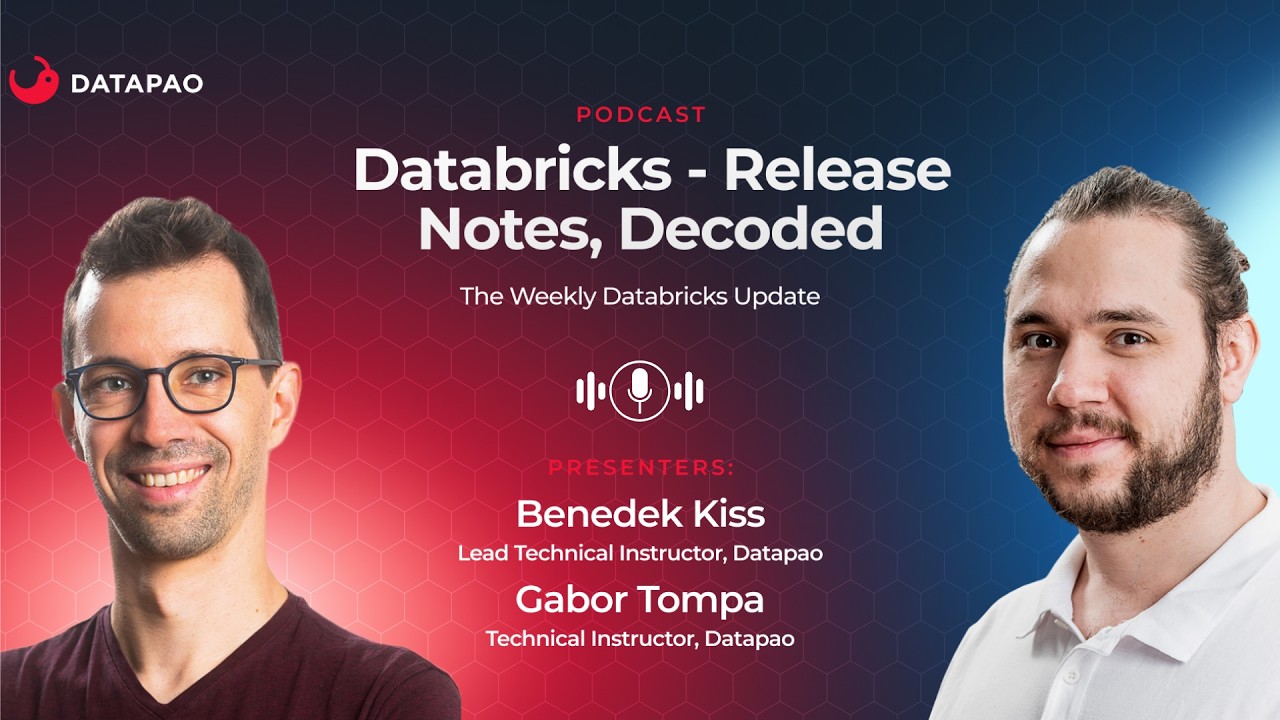 Databricks - Release Notes, Decoded #2 - 16/03/2026 - YouTube