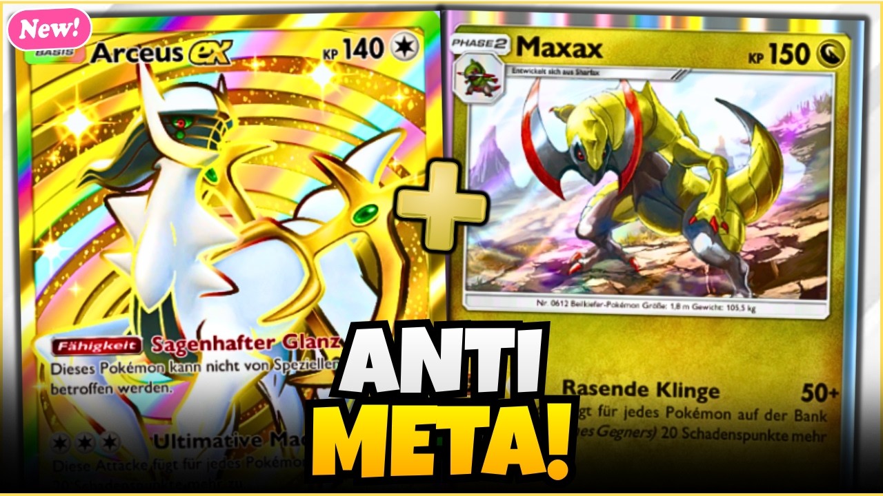 ARCEUS EX ist ZURÜCK?! 😱 Dieses Deck ZERSTÖRT die Meta! | Pokemon TCG ...
