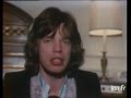 Mick Jagger -  Interview France 1971