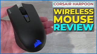 Corsair Harpoon RGB Wireless Mouse Review!
