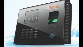 Installation of Realsoft attendance software