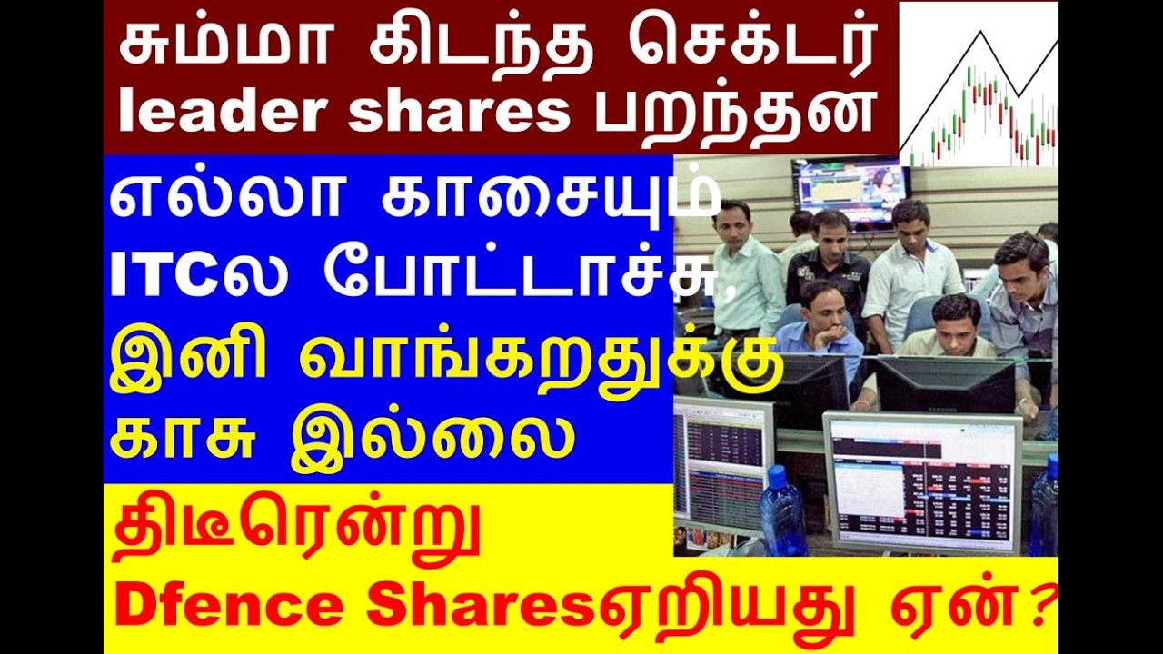 எல்லா காசையும் ITC shareல போட்டாச்சு, RAINBOW share, TATAINVEST share, AEGISLOG share, HAL share.