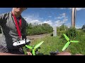 Chasing Train in VR | FPV drone