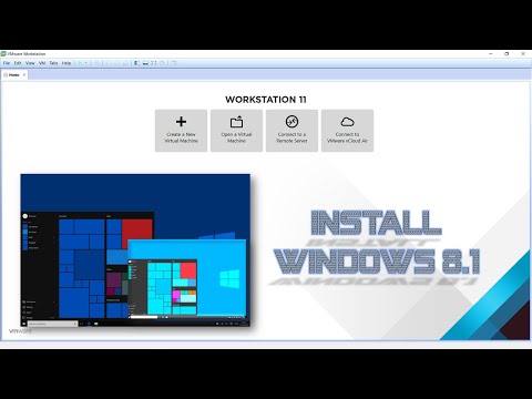 How to Install windows 8.1 in VMware Workstation ™