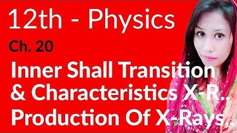 FSc Physics Book 2, Ch 20 - Product of X-Rays - 12th Class Physics