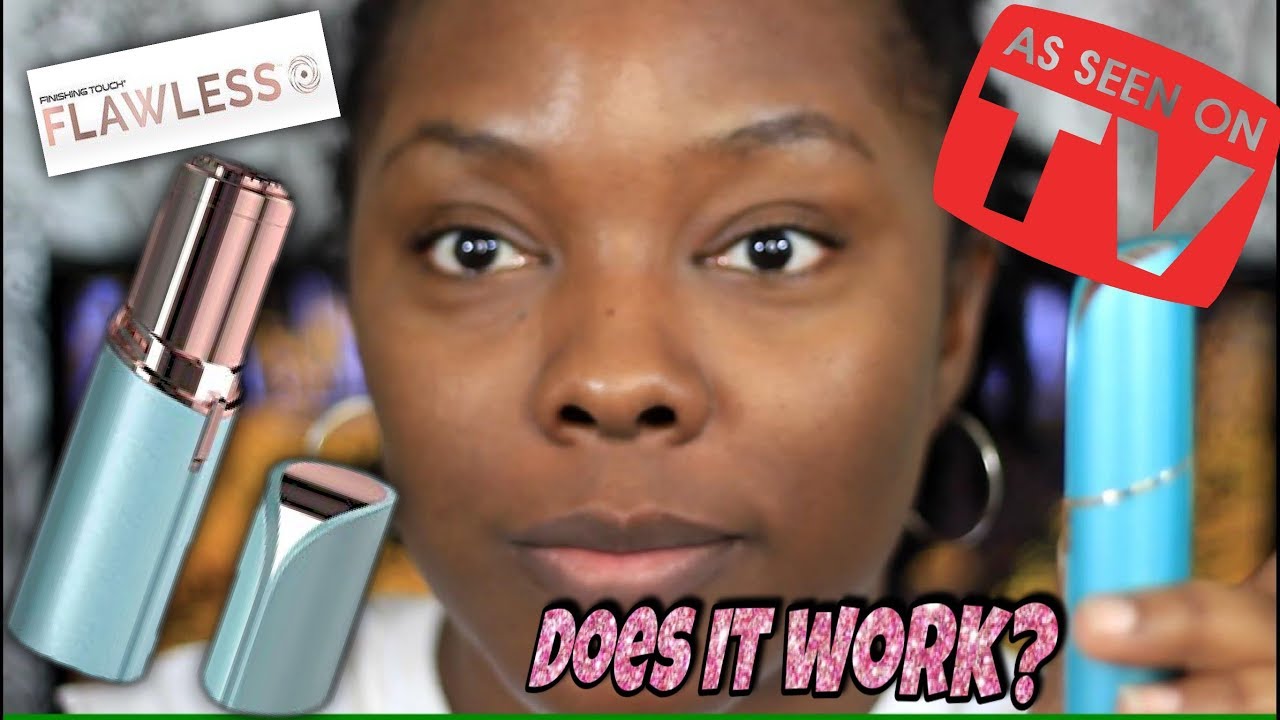 FINISHING TOUCH FLAWLESS HAIR REMOVER│ PAINLESS HAIR REMOVER - YouTube
