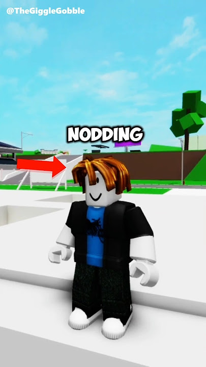 How to get Nodding Idle Animation in Roblox Brookhaven RP!? #roblox #brookhaven #shorts