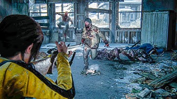 The Last of Us Remake PS5 - Hunting Rifle + Pistol | Brutal Aggressive Kills (Survivor +) 4K / David