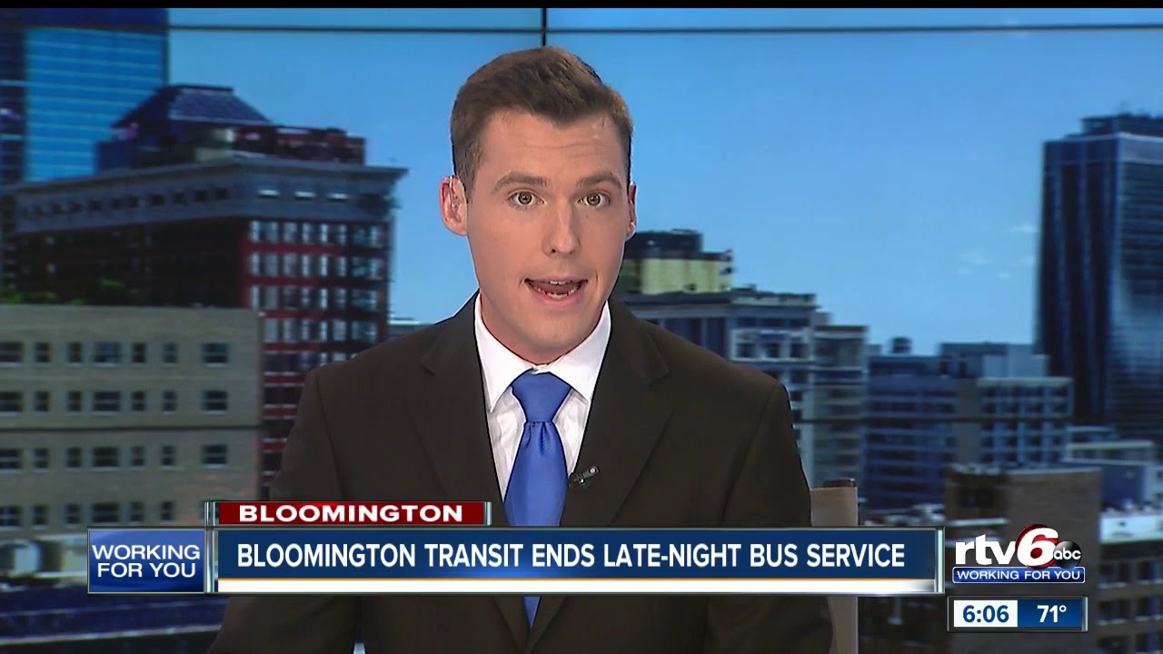 Bloomington late-night bus service cancelled