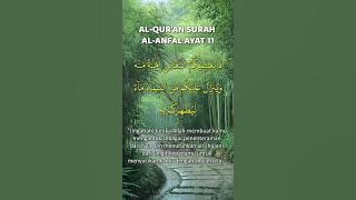 Ayat Harian Qur'an Surah Al Anfal Ayat 11 - Kegunaan Air Hujan