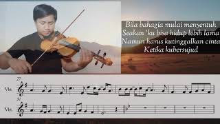 [Free Sheet] OST. Ayat - Ayat Cinta || Violin Sheet Music