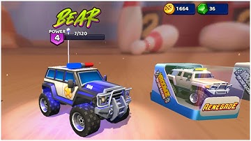 Nitro Jump Racing: Gameplay Walkthrough Part 8 - BEAR Police Car Racing