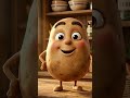Potato the king of every vegetable #funny #healthyeating #cartoon