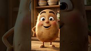 Potato the king of every vegetable #funny #healthyeating #cartoon