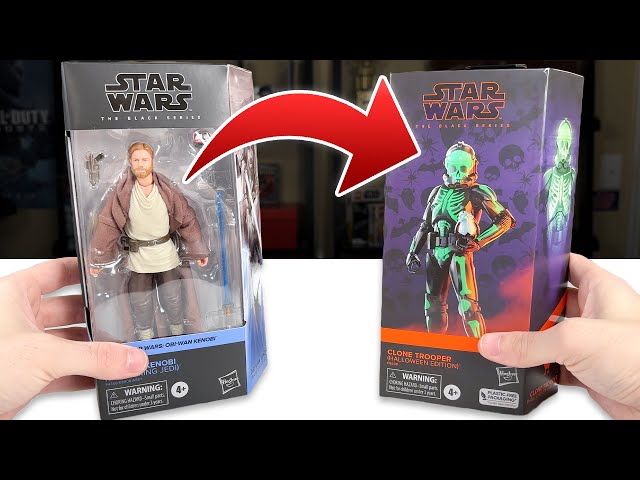 4 Star Wars 40th Anniversary Figure Box Protectors - For Most (Not All) Carded Figures