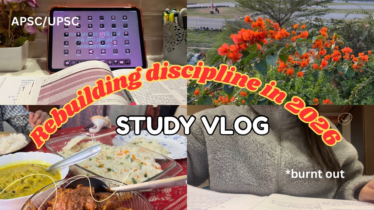 Как избавиться от отвлекающих факторов во время учебы? | Подготовка к UPSC/APSC | Учись, любимая