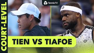 Court-Level All-American Tien vs Tiafoe Battle | Cincinnati 2026 Highlights