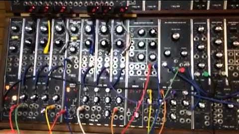 Testing moog modular 