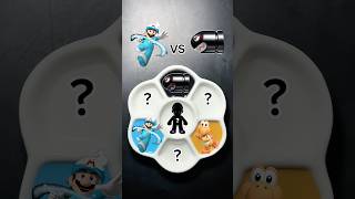 Ice Mario VS Bullet Bill Color Reverse! Guess it! 🎮🔥 #supermario #shorts #satisfying #gaming